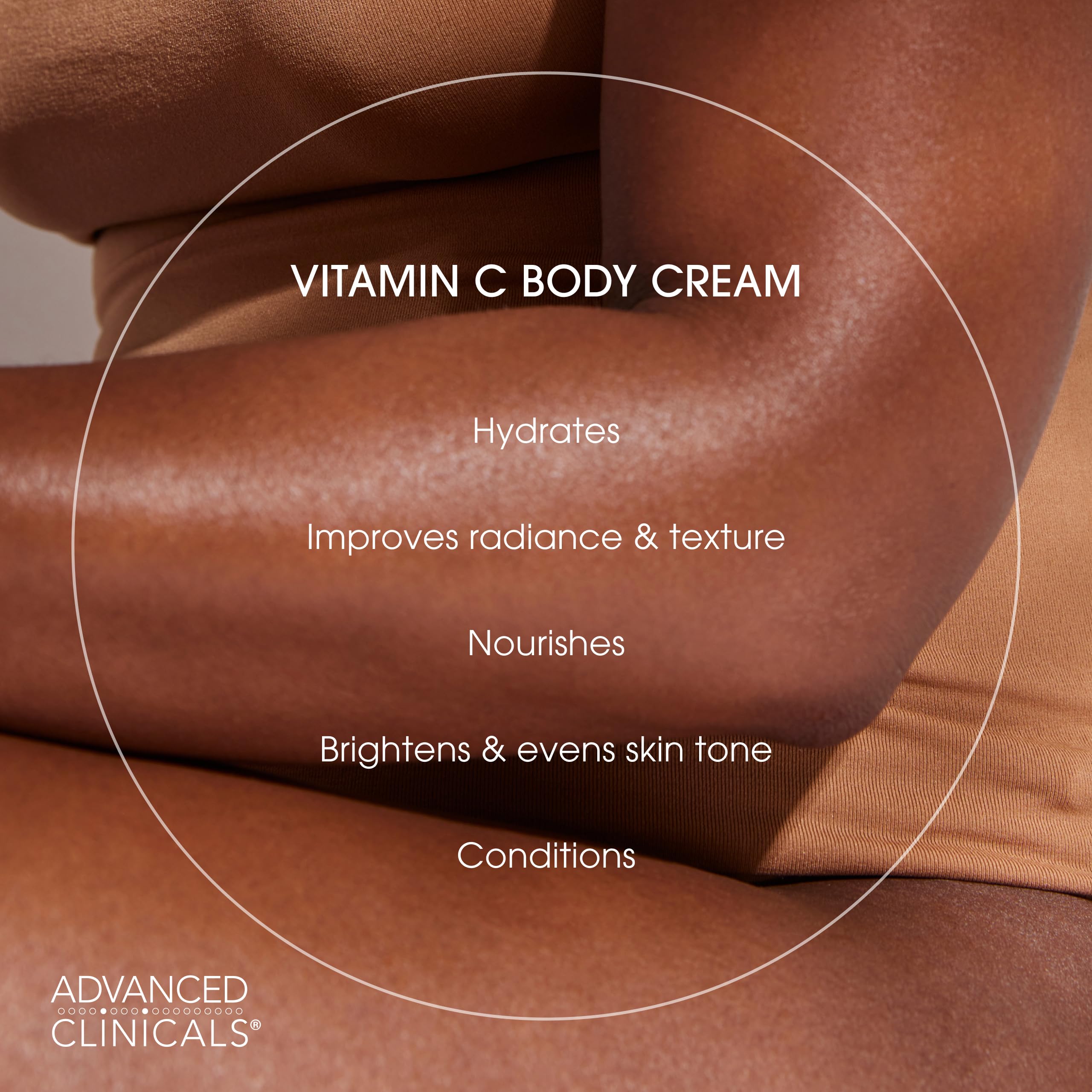 Advanced Clinicals crema cuerpo ferúlico vitamina E hidrata