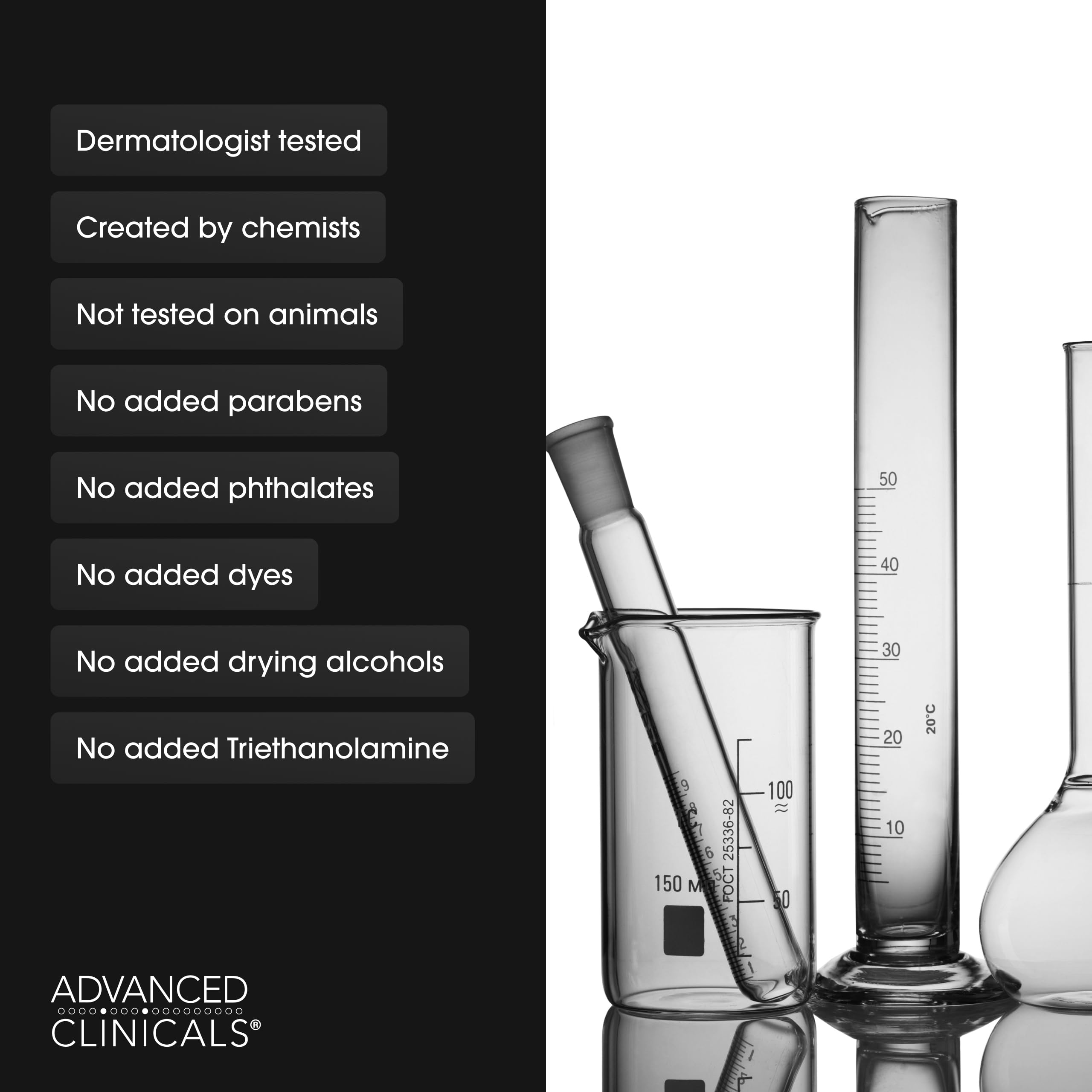Advanced Clinicals crema vitamina C, promueve una apariencia luminosa al tacto.