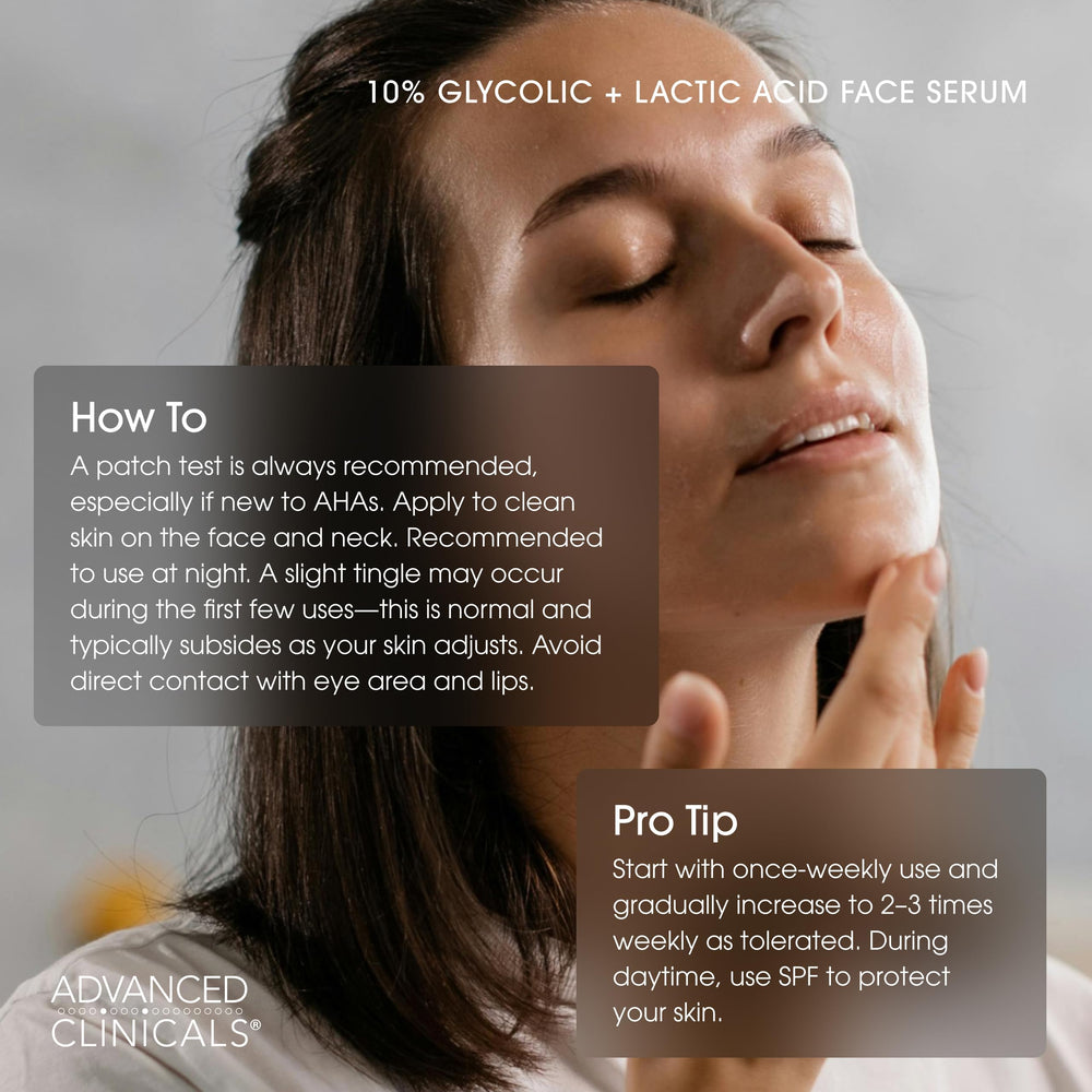 Advanced Clinicals poros visibles con serum exfoliante