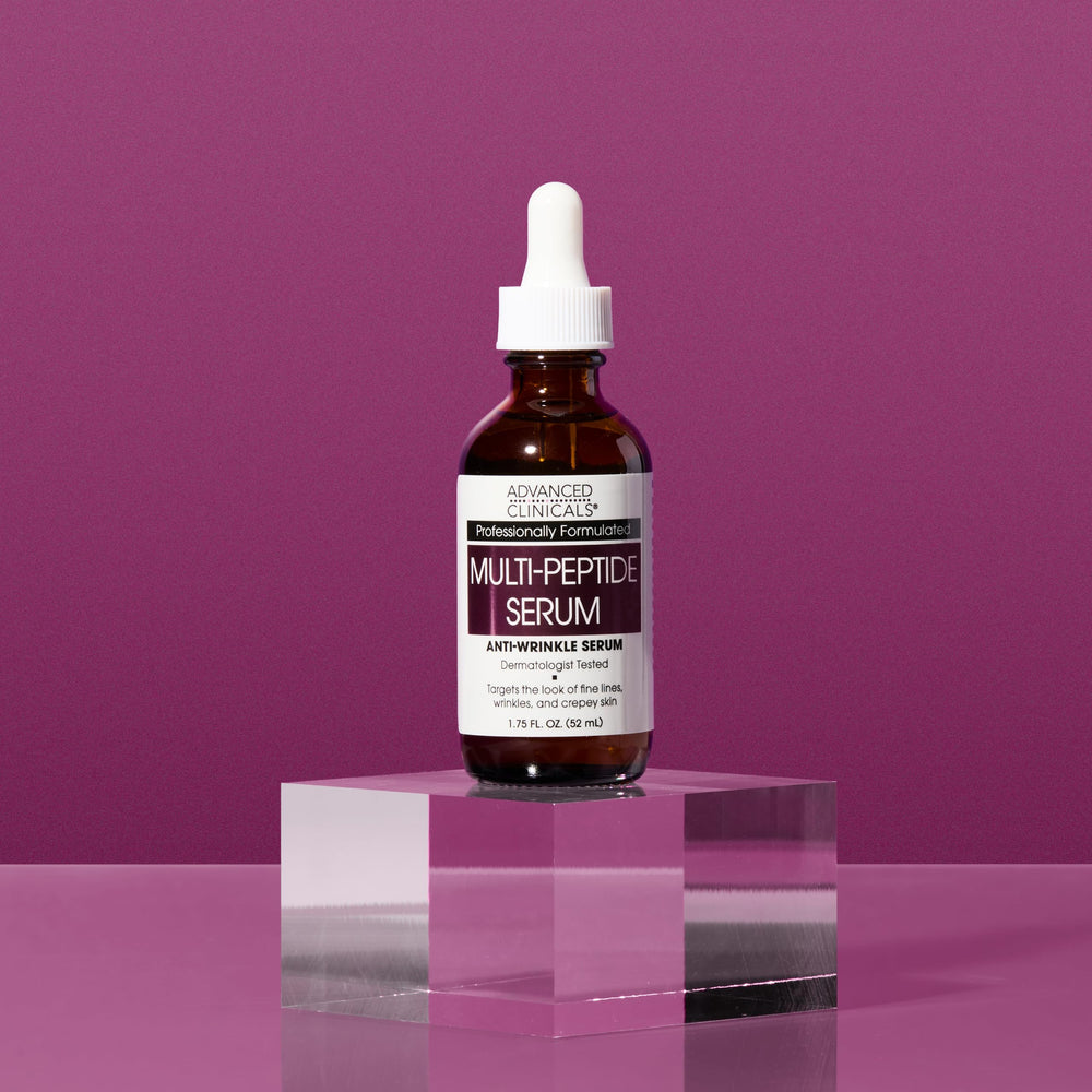 Gel ligero de Advanced Clinicals reduce visualmente líneas finas.