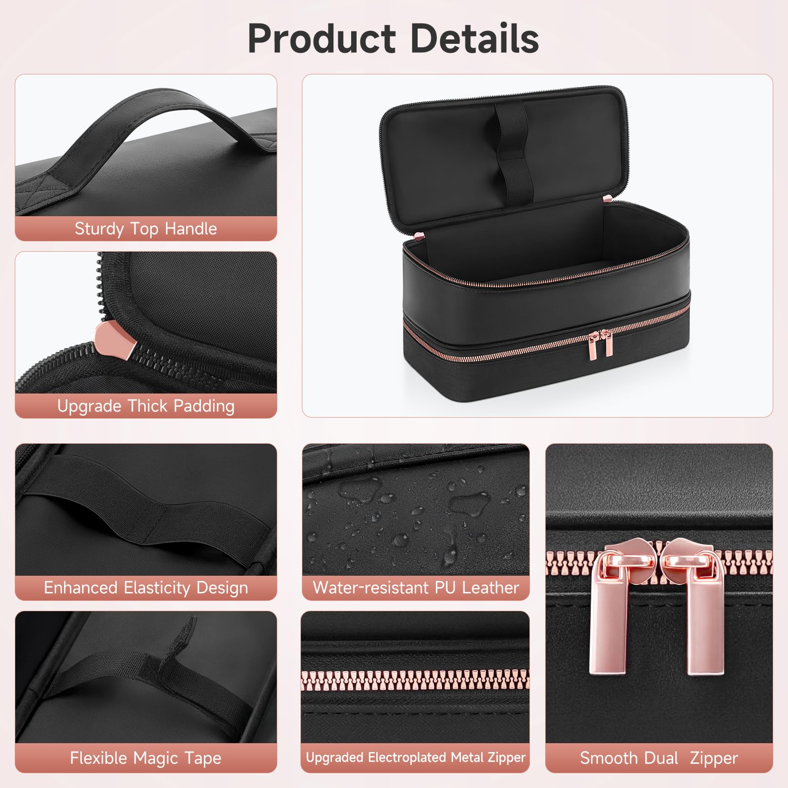 Adworte case compatible with Shark Flexstyle and other travel-ready dryers.