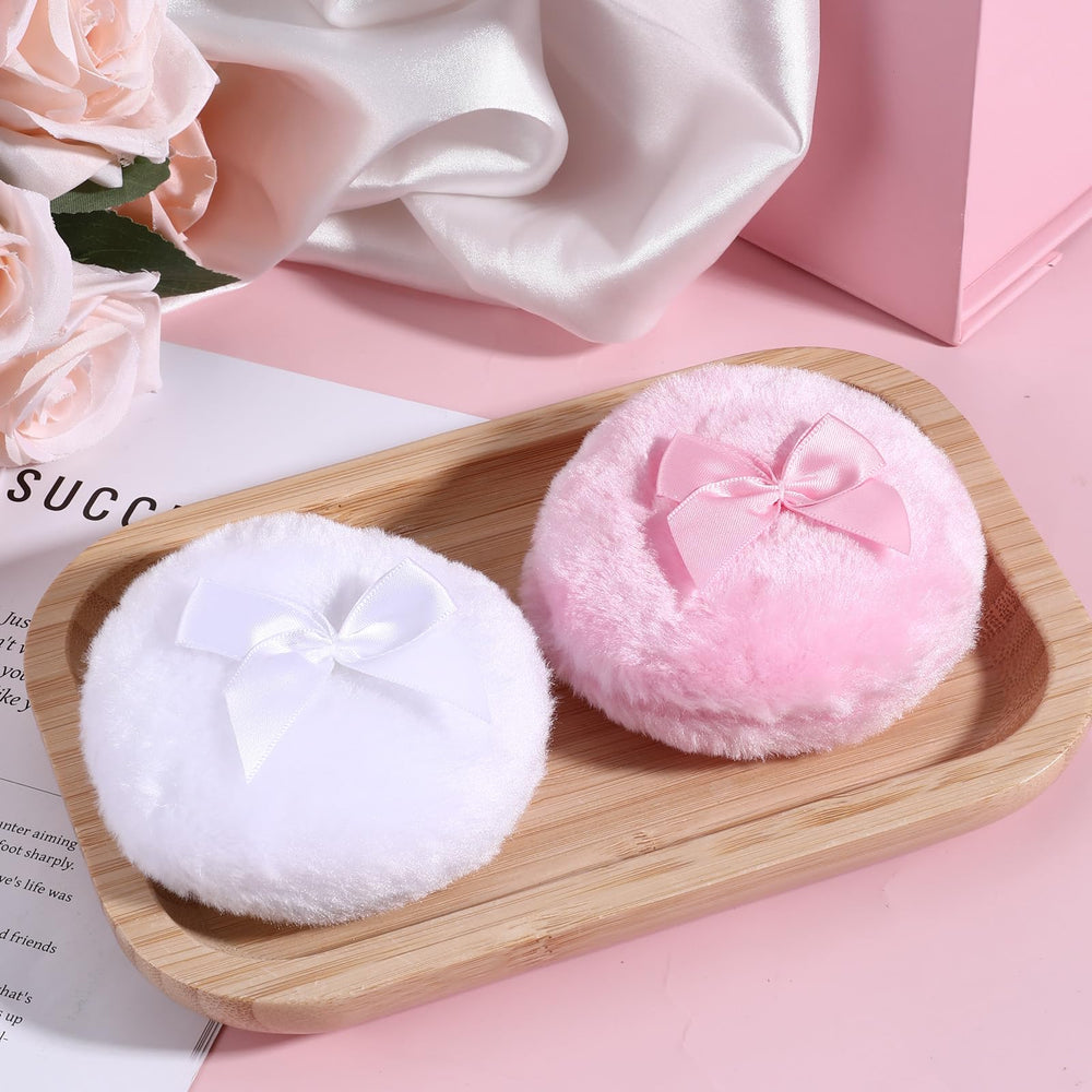 Aeaocvo velvety-soft puff suitable for all skin types.