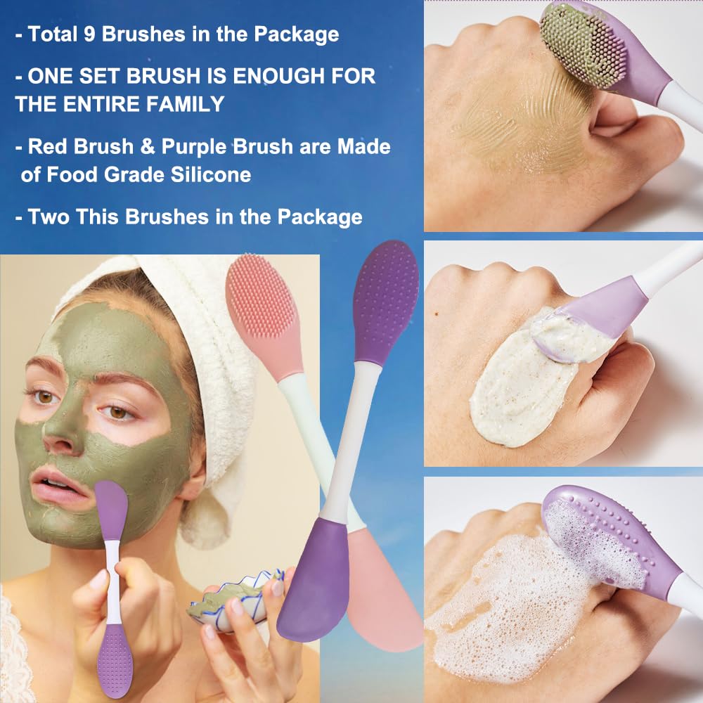 AECW brush heads target pores and support thorough cleansing routines.