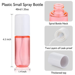Aeibxiy travel-size-sprayer-40ml ideal for stacking in a bag during trips.
