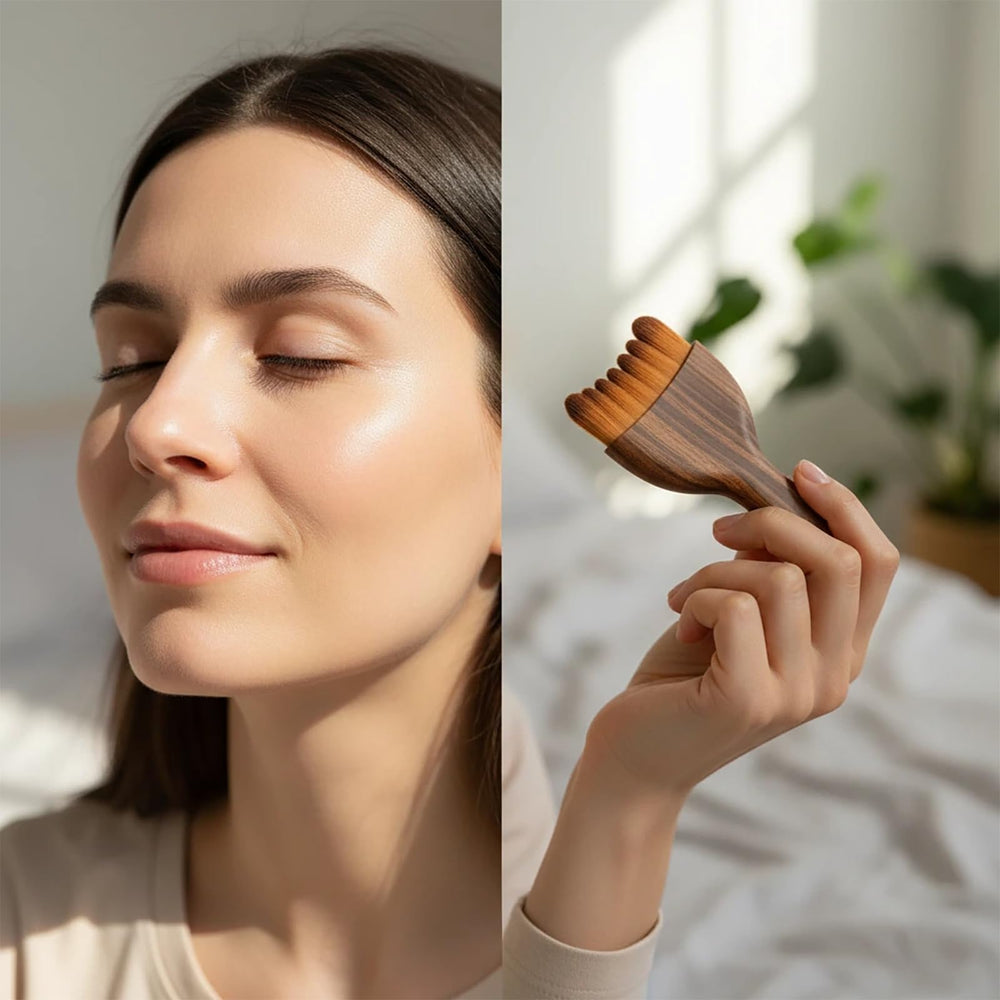 Aeki Brush waterproof bristles designed for quick rinsing