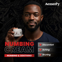 Aemerry Numbing Cream absorption technology highlights faster onset for users.