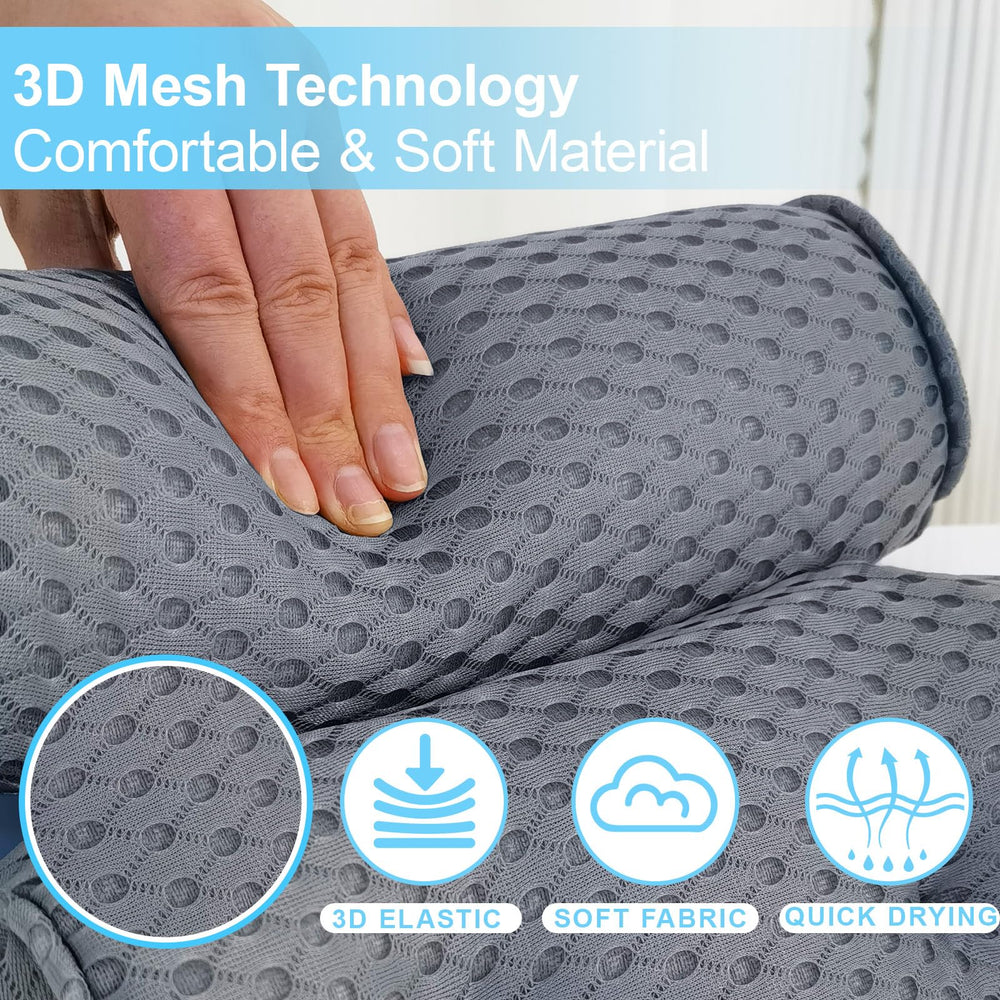 AEROiVi bath pillow is machine washable for easy cleaning after soaking