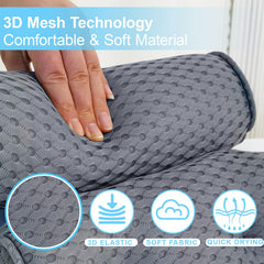 AEROiVi bath pillow is machine washable for easy cleaning after soaking