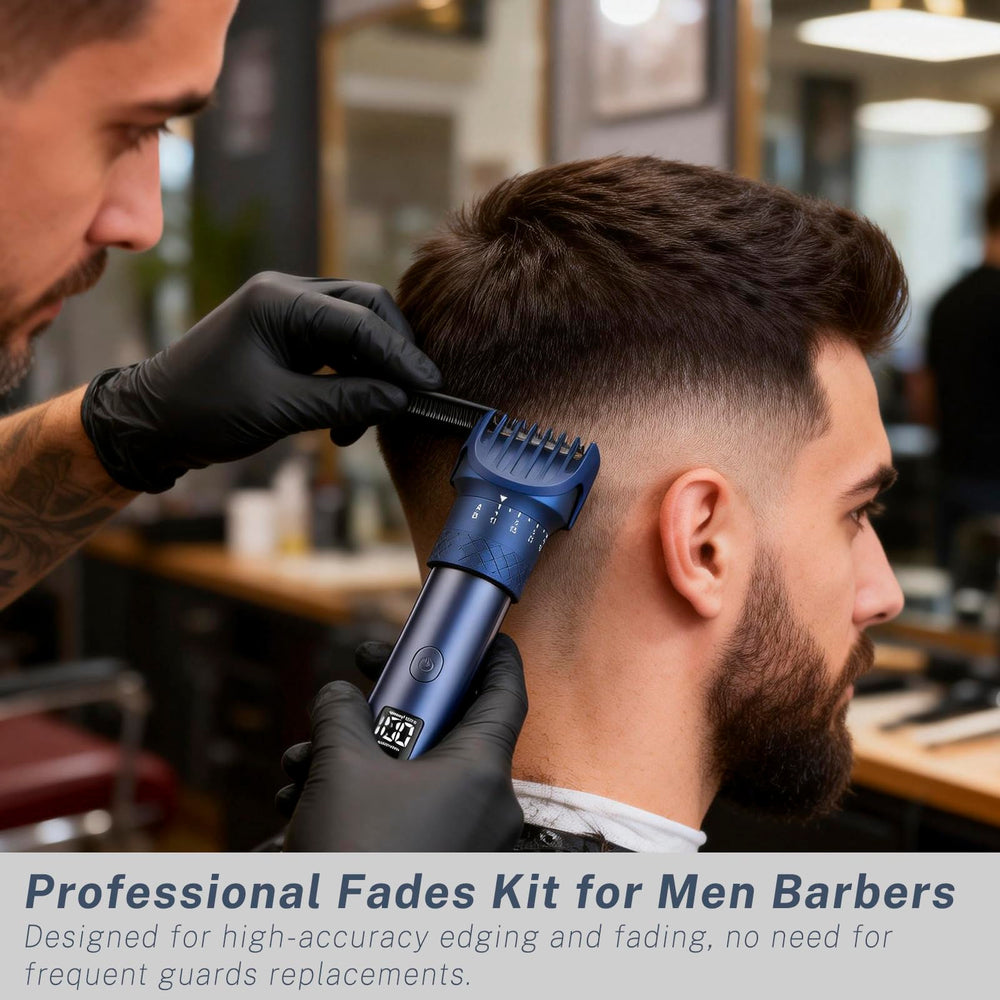 Aesfee precision dial with 20 settings for exact beard lengths