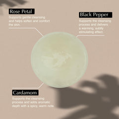 Recycled plastic bottle showcasing sustainable packaging for Aesop cleanser.
