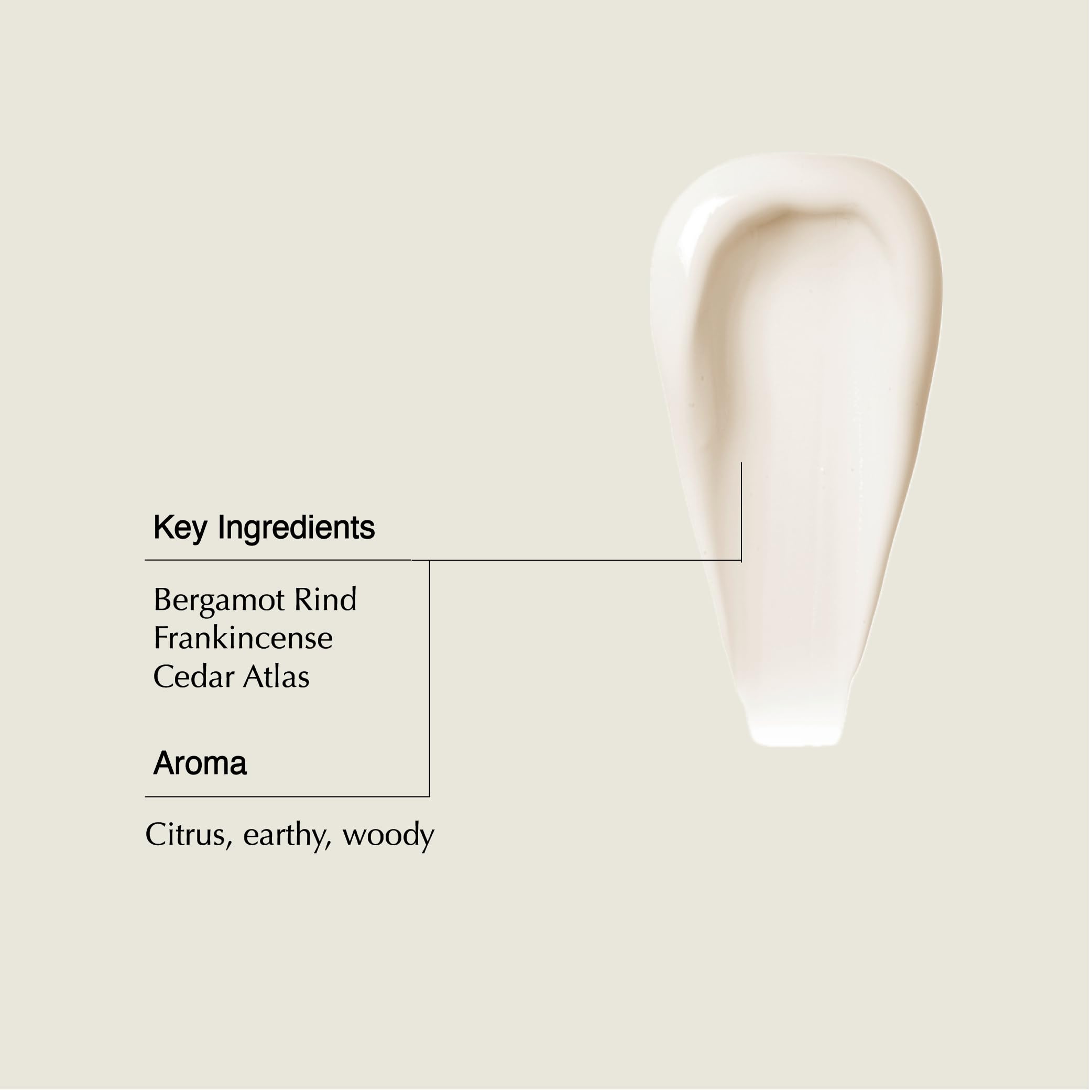 Aesop conditioner label closeup features Bergamot Rind and Cedar Atlas ingredients.
