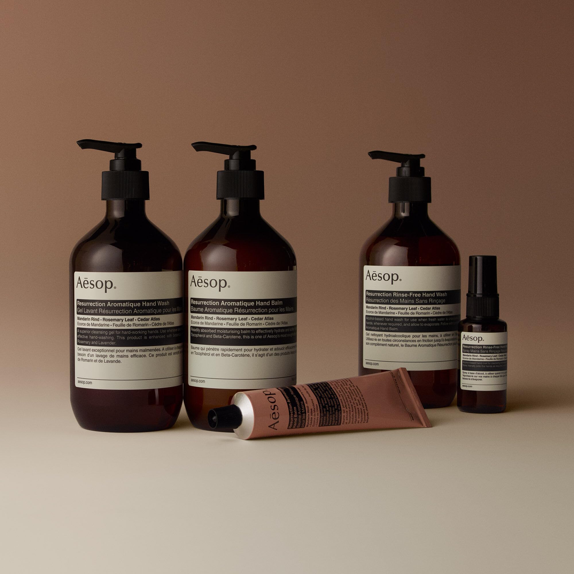 Set placed by a sink for everyday use at home or office.