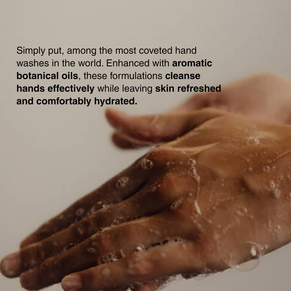 Aesop Resurrection Aromatique Hand Wash bottle offering hydrating oils for a balanced cleanse.