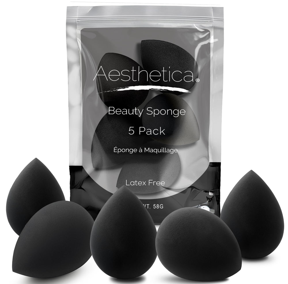 Aesthetica Beauty Sponge Blender edge free application for flawless coverage
