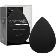 Aesthetica Cosmetics beauty sponge with rounded end for effortless cheek blending