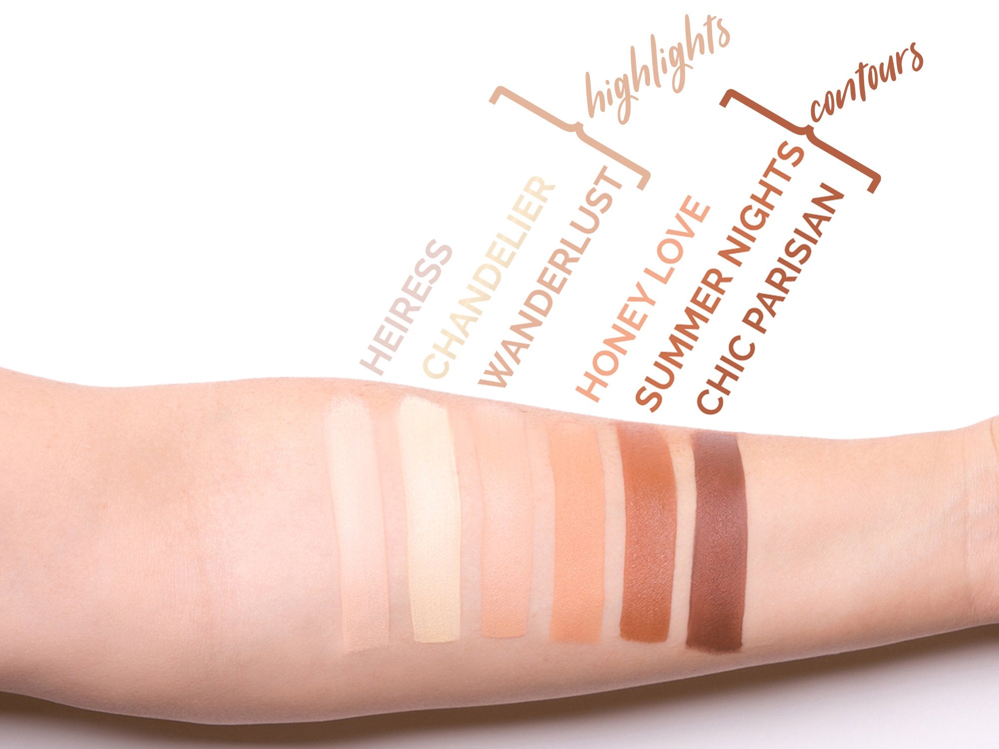 Aesthetica travel mirrored palette keeps your contour routine ready on-the-go.