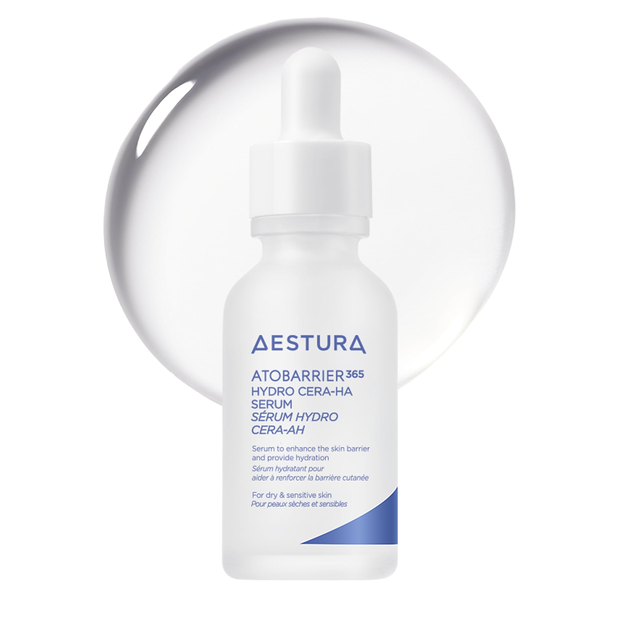 AESTURA ATOBARRIER365 bottle pour for controlled, daily hydration