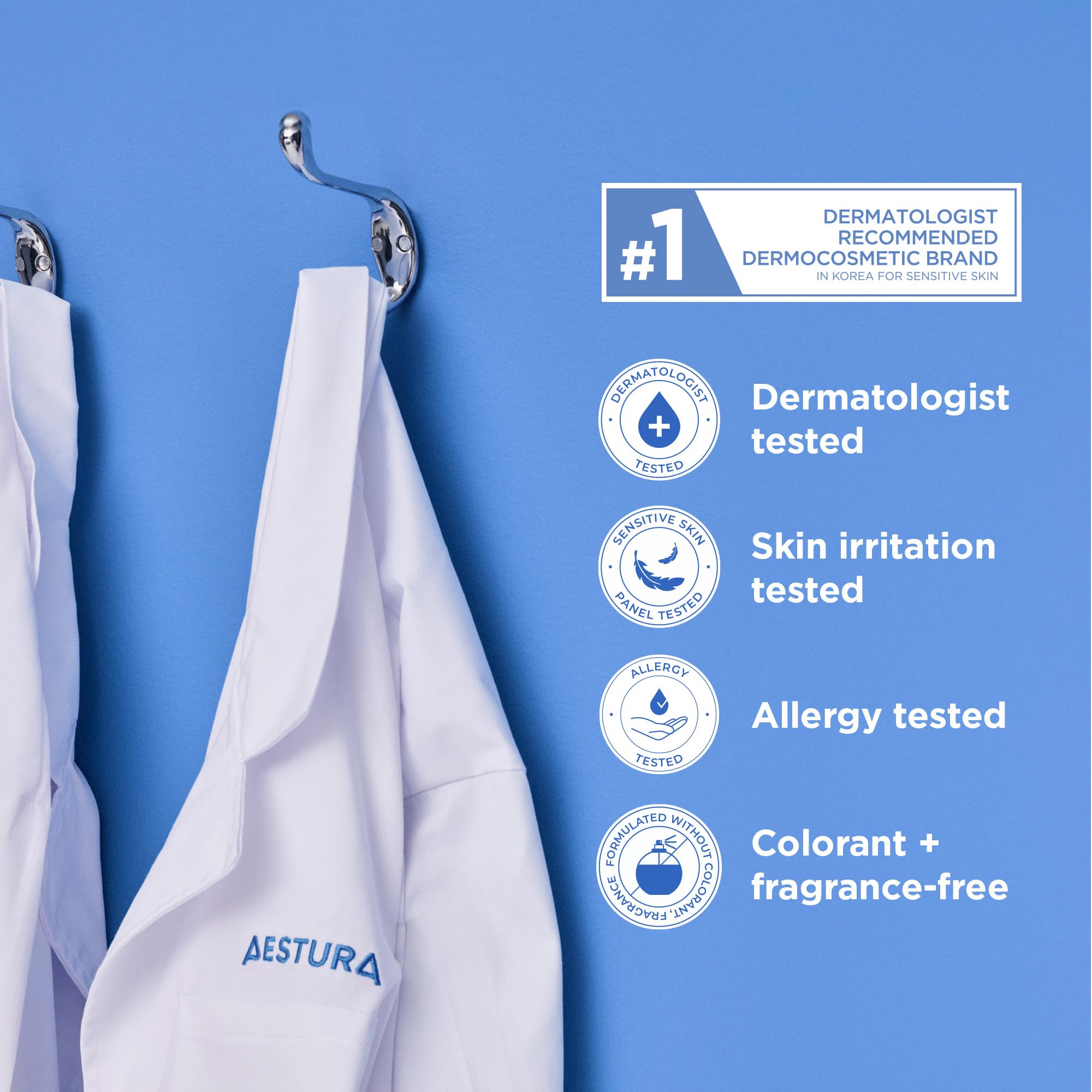 AESTURA ATOBARRIER365 suitable for daily use without dryness risk.