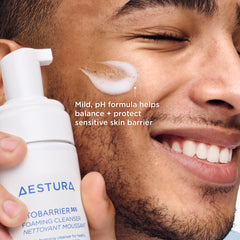 AESTURA ATOBARRIER365 glycerin helps maintain skin hydration while washing.