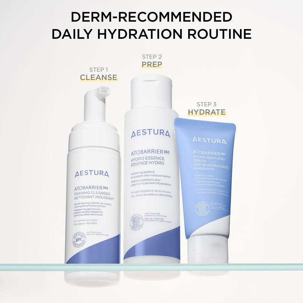 60ml bottle shown beside daily skincare routine for compact travel.