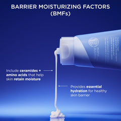 AESTURA ATOBarrier365 gel cream applied to skin for instant cooling relief.