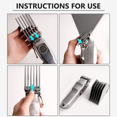 AFANSO Mega Hair Clipper Guards compatible with Wahl full-size clippers.