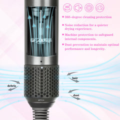 AFDD replacement process for quick filter swap on Dyson Airwrap HS01 HS05.
