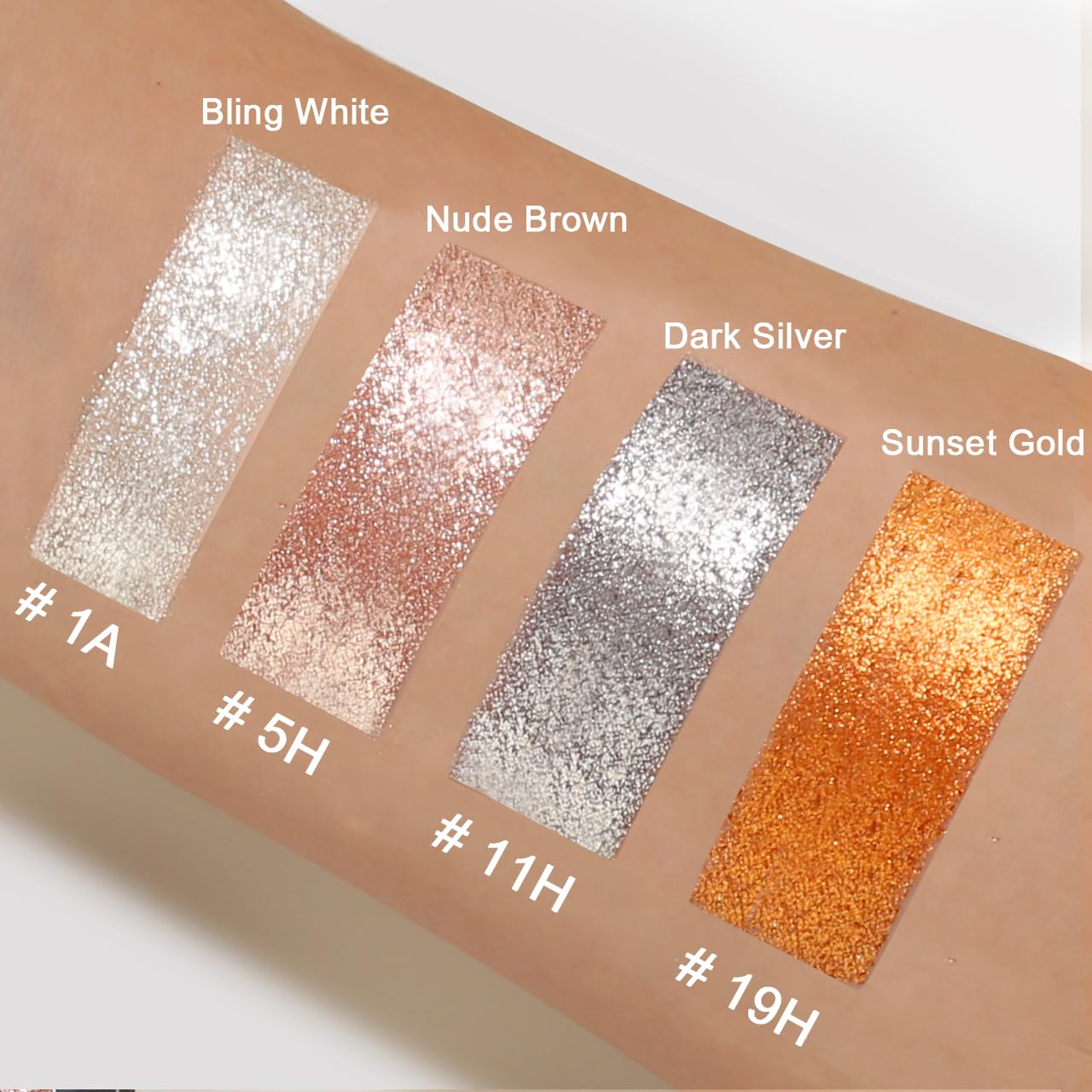 Afflano night-out glitter eye look ready in seconds