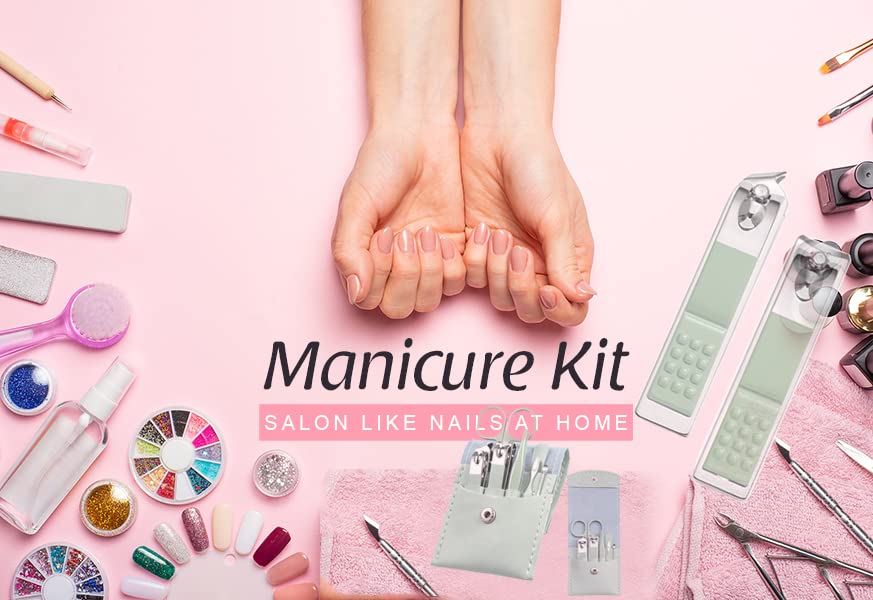 ALFICT Manicure Set ear spoon for ear cleaning