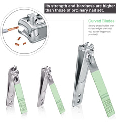 ALFICT Manicure Set nail cleaner for quick dirt removal