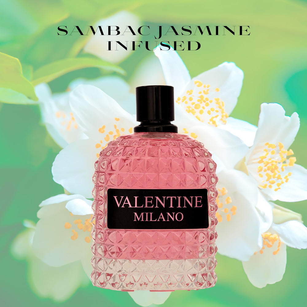 AFLUXE Valentine Milano packaging highlights premium perfume aesthetics