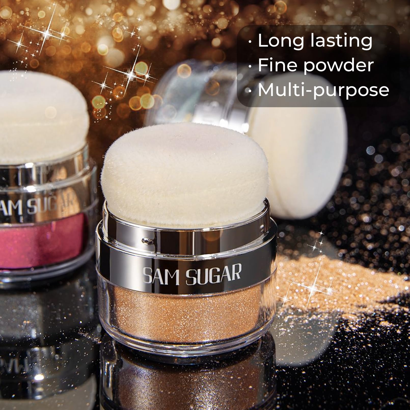 afmicat 3d contour glow powder contours and highlights with shimmering depth