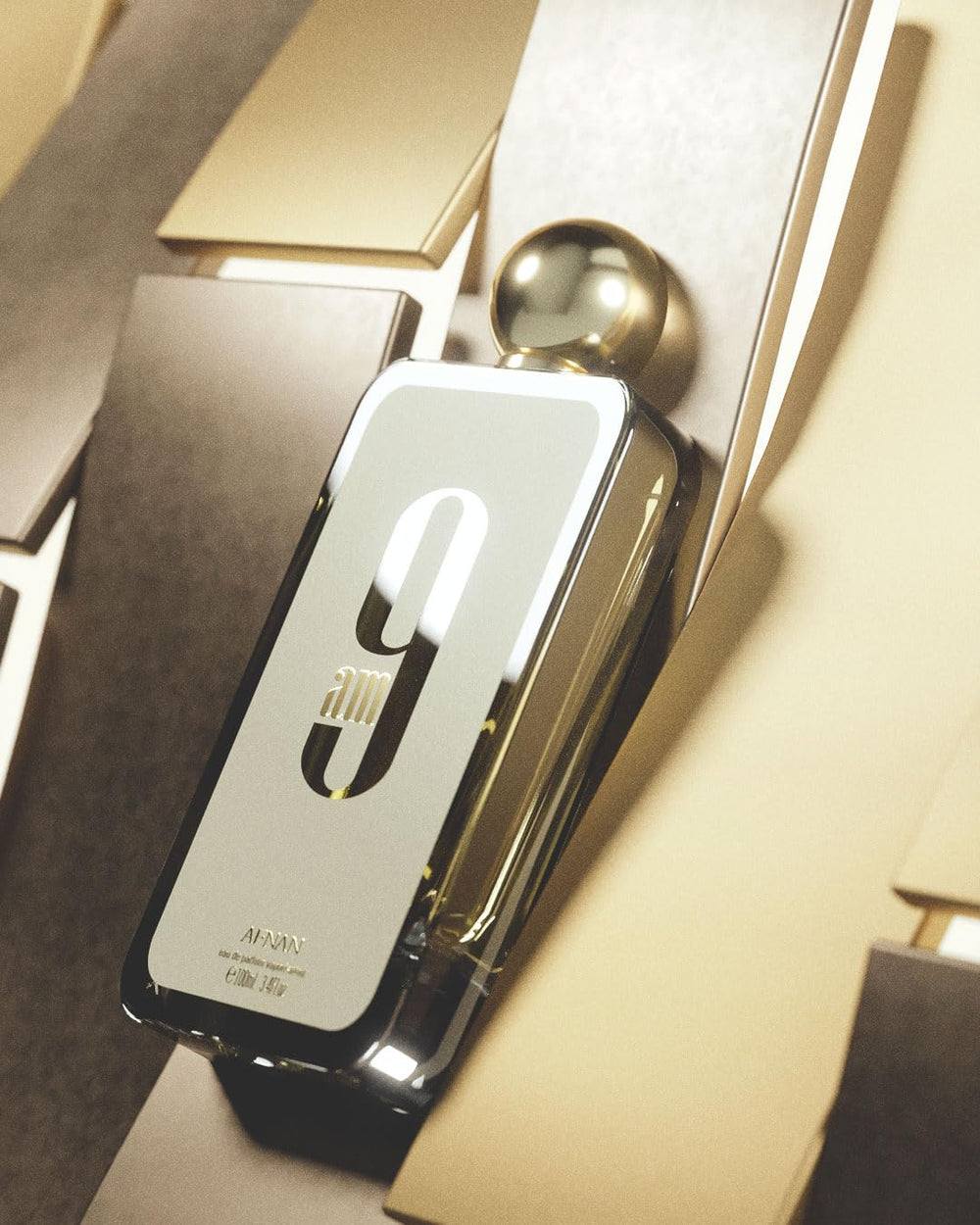 Afnan 9 AM compact bottle conveys versatile, everyday fragrance