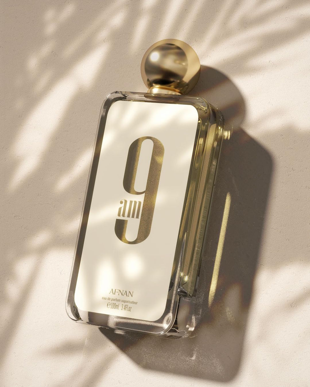 Afnan 9 AM travel-ready bottle for on-the-go freshness
