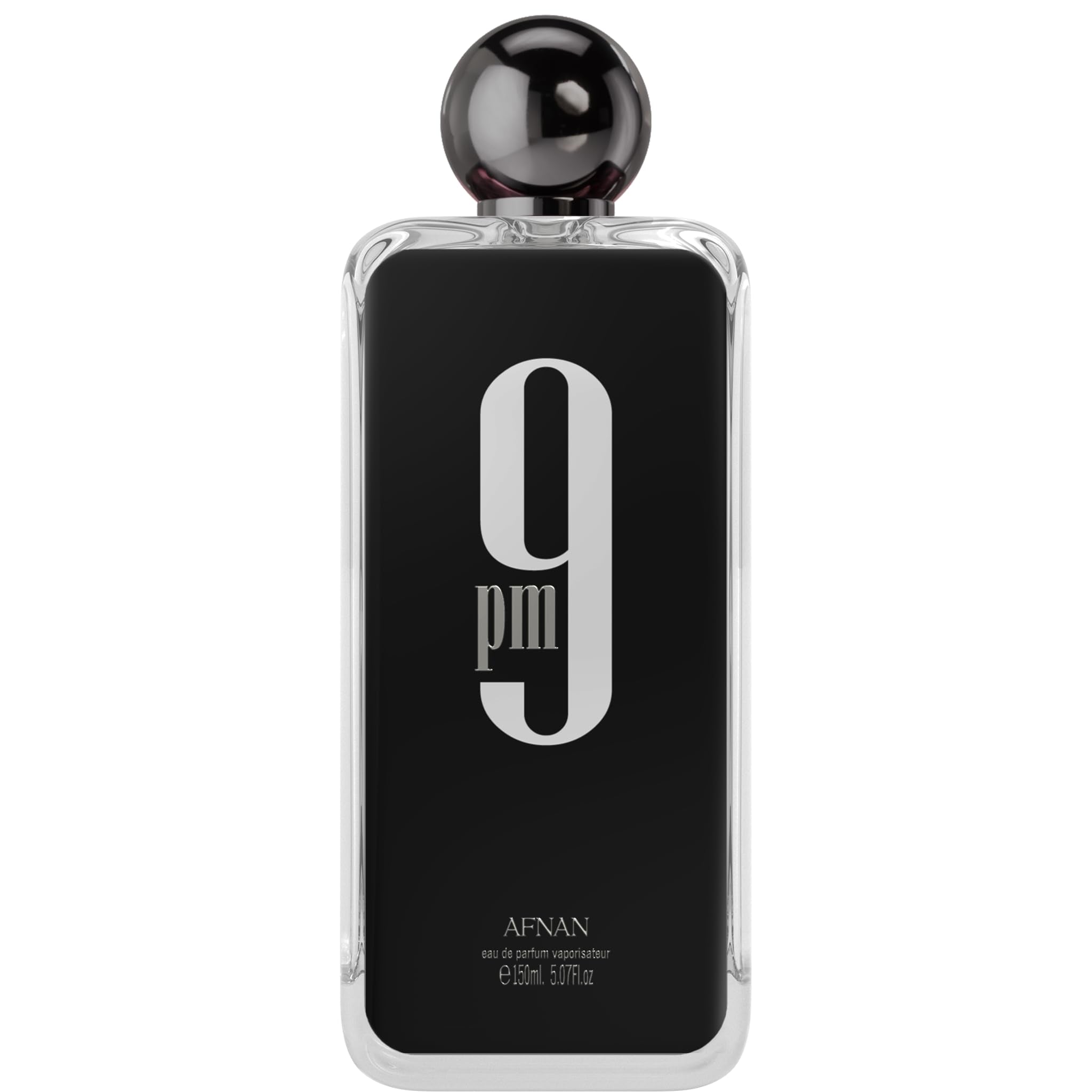 Afnan 9 PM Rebel bottle front view for a refined presence
