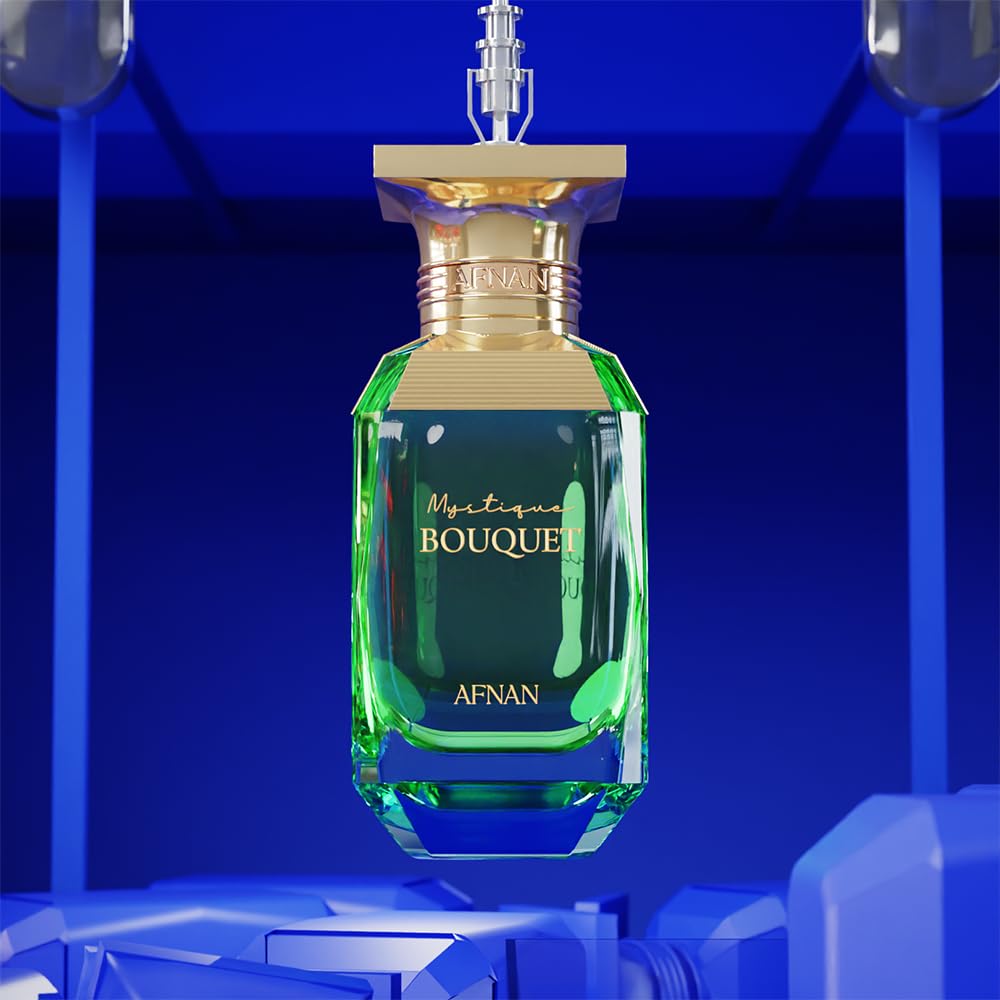 Spray on wrist: Afnan Mystique Bouquet delivers a luminous aura.