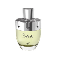 Afnan Rare Carbon bottle-front offers bold daytime elegance for the modern man.