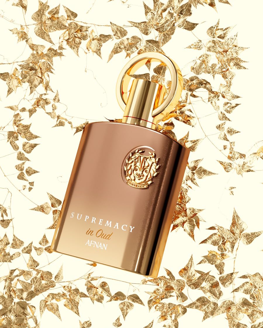 Afnan Supremacy in Oud can be applied on wrist or neck for balanced projection