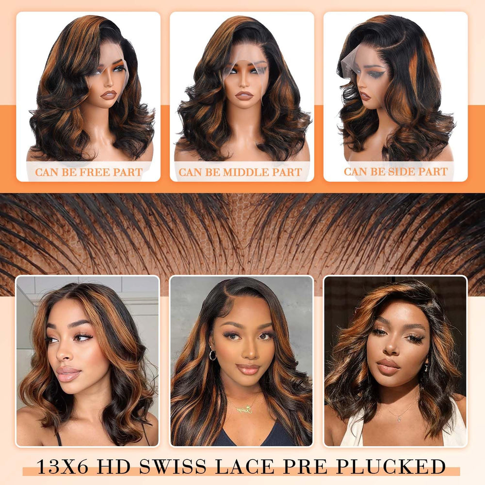 Afribye 13x6 wig with adjustable cap ensures comfortable all-day wear.