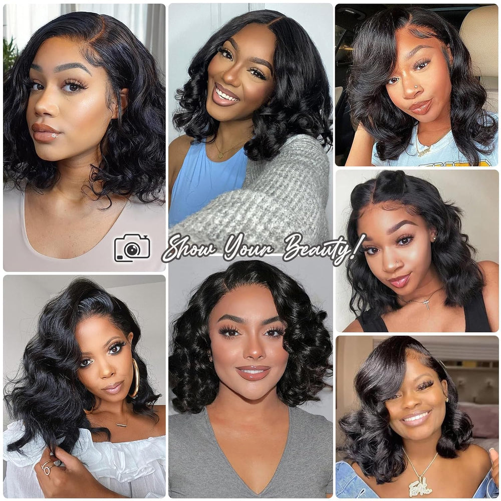 Afribye glueless lace front wig cap for comfortable wear.