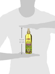 African Pride Braid Sheen Extra Spray on braids soothing scalp and adding shine