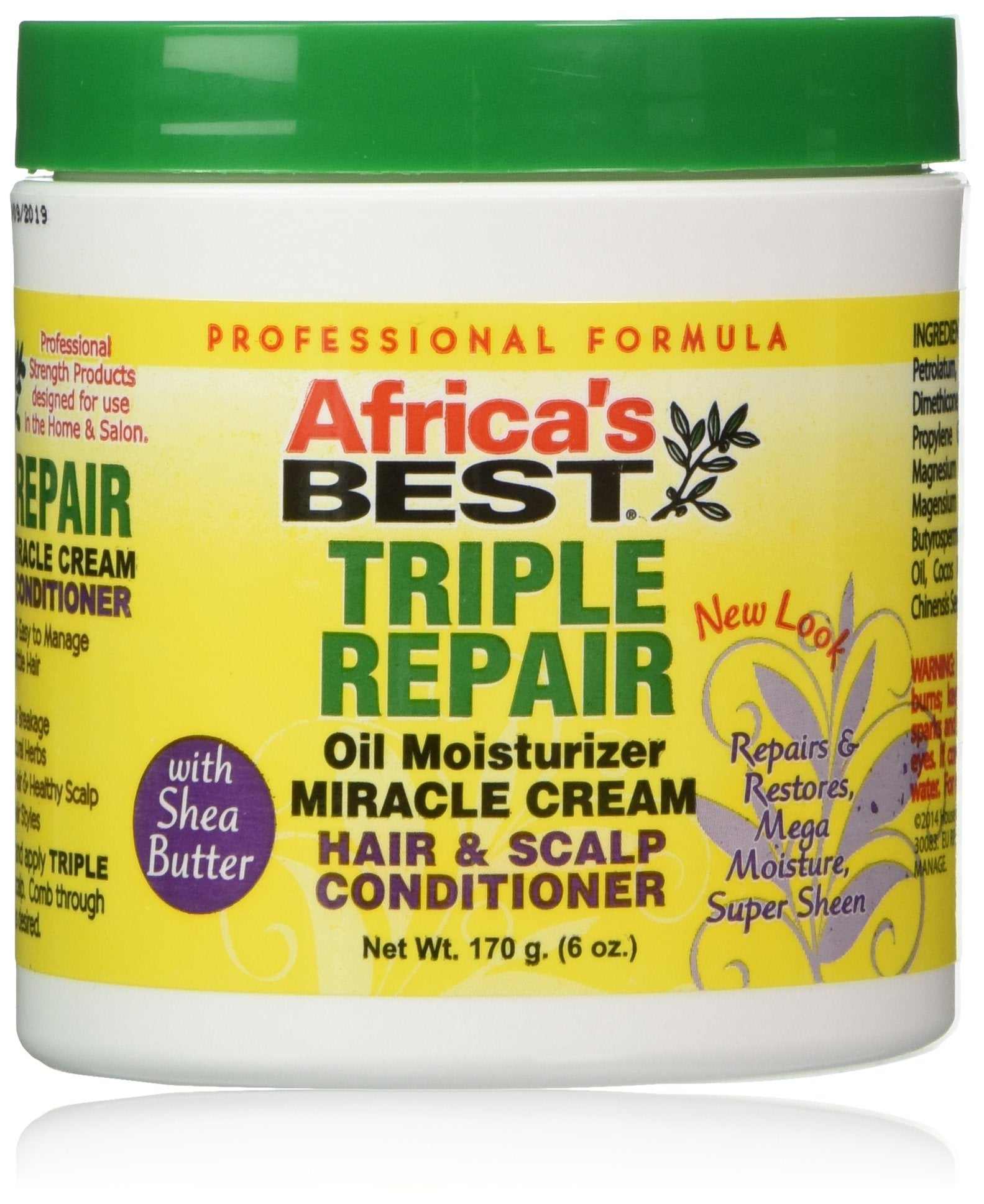 Africa's Best Triple Repair Oil: aplicación en pelo para brillo suave