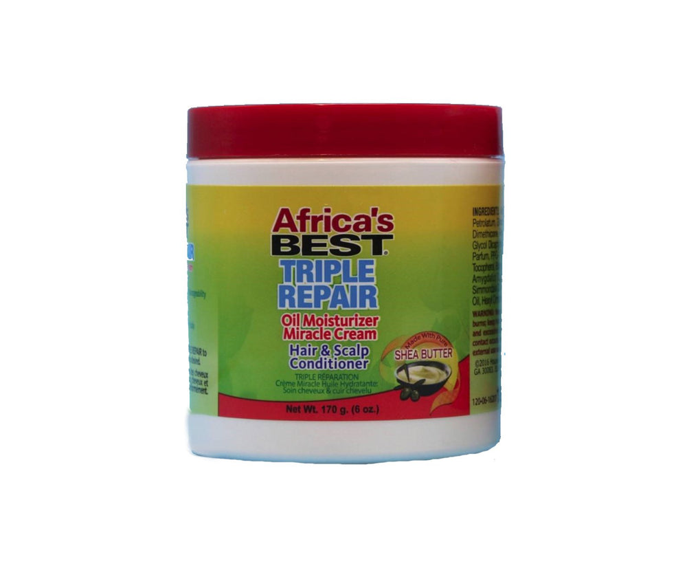 Africa's Best Triple Repair Oil: nutrición capilar para cabello suave y flexible