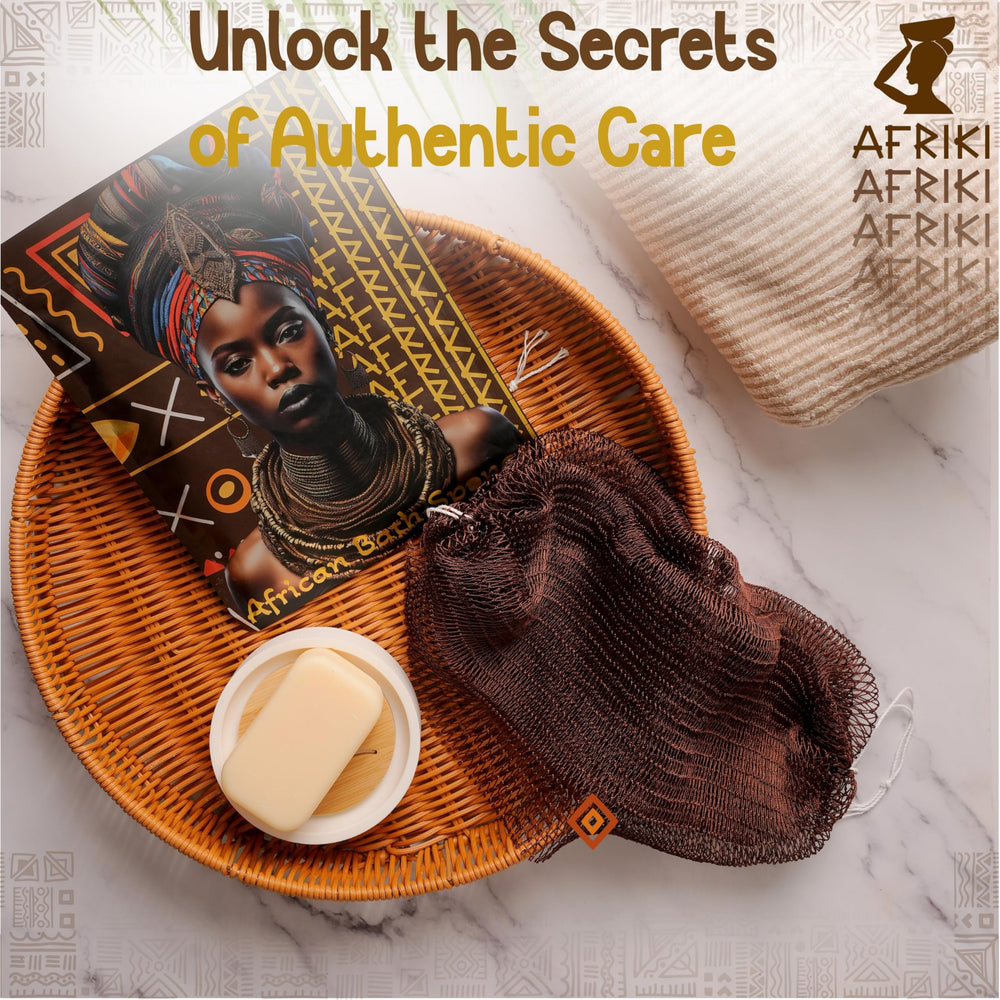 AFRIKI durable material close-up showing long-lasting exfoliation tool