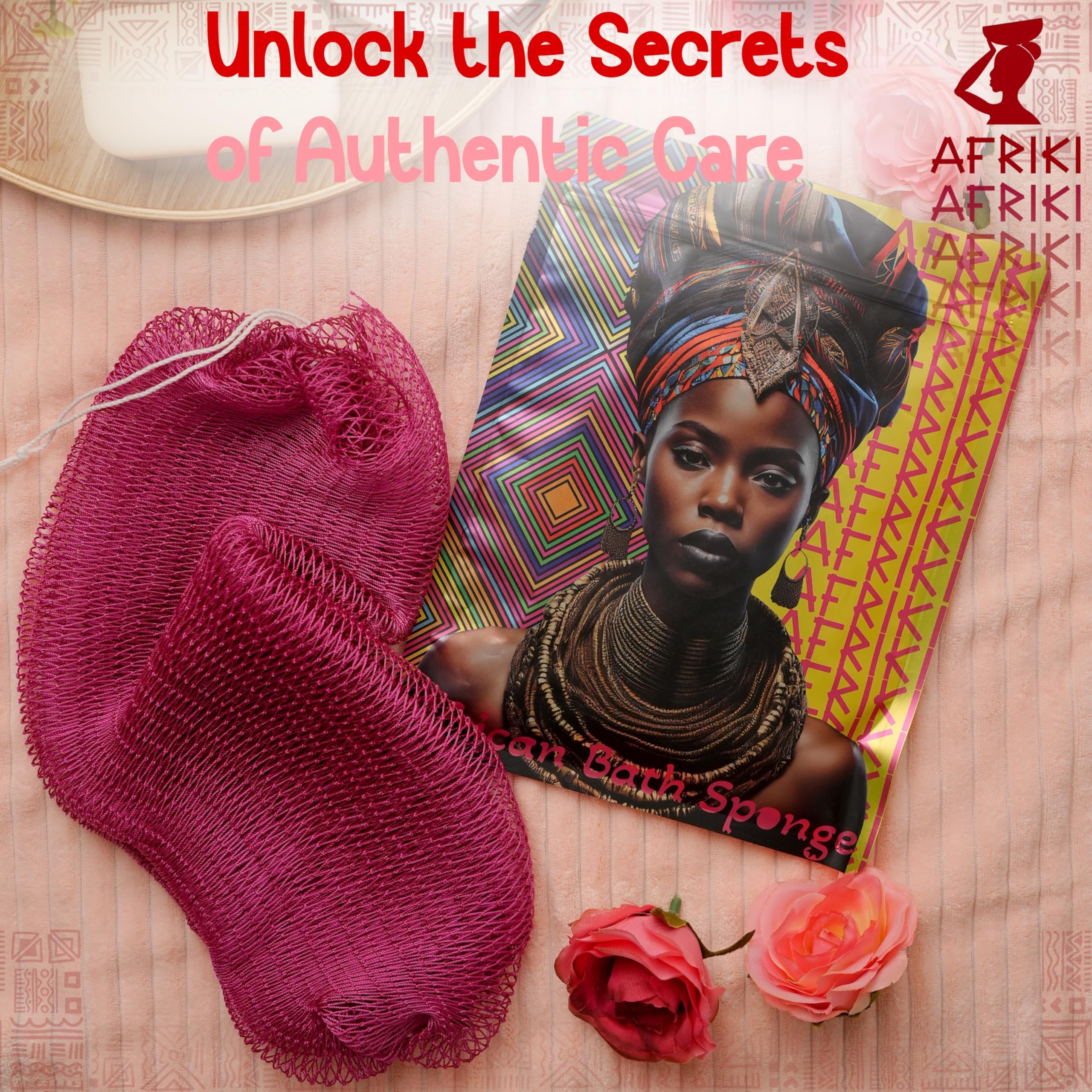 AFRIKI net sponge made of durable material for long-lasting use