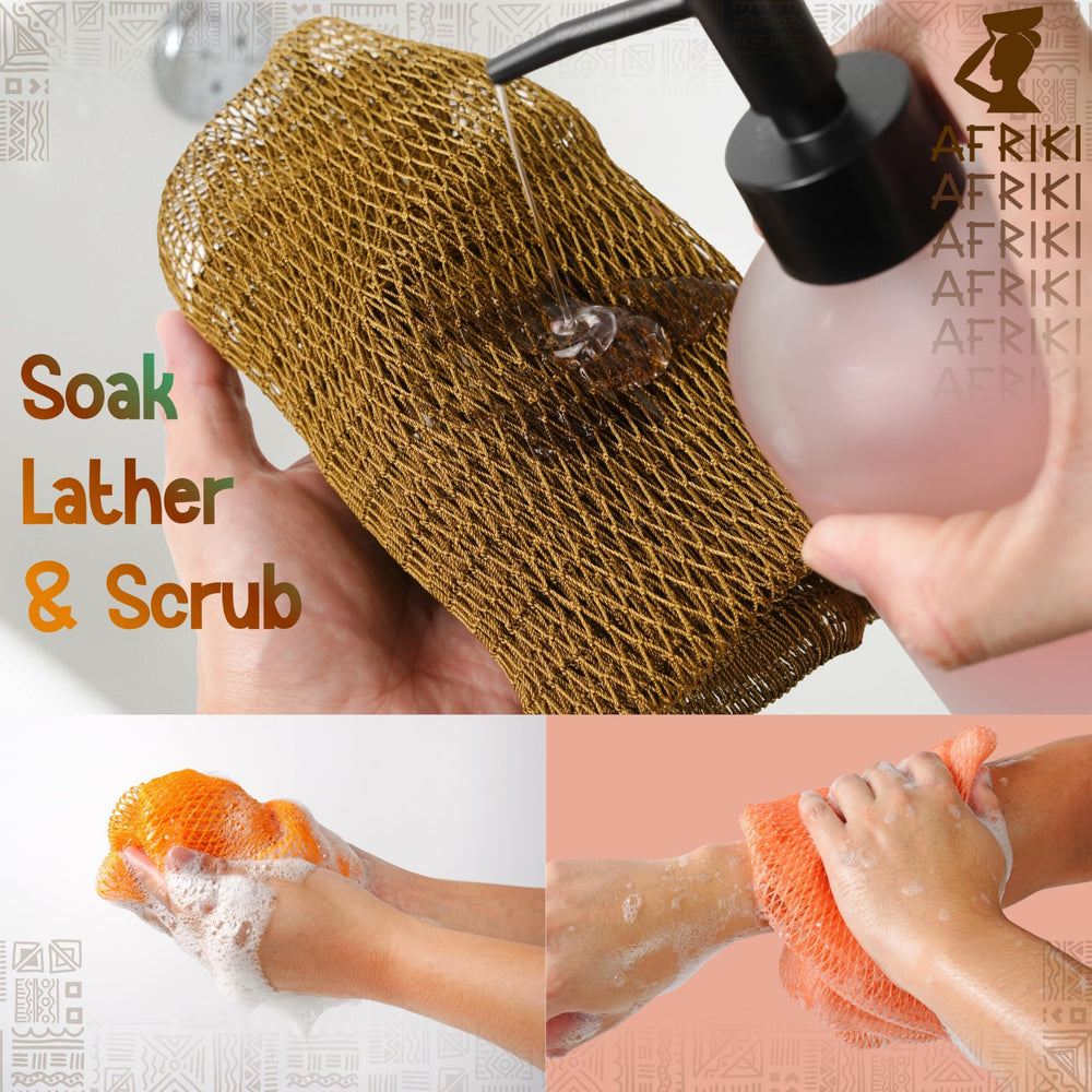AFRIKI net sponge as a thoughtful gift for self-care