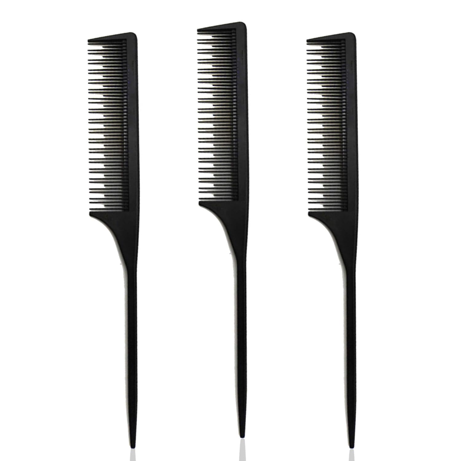AFT90 3 Teasing Comb pack front view, compact carbon fiber design.