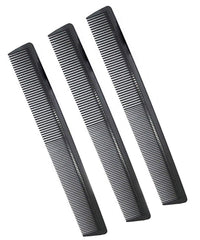 AFT90 carbon fiber cutting comb with dual tooth design for versatile styling