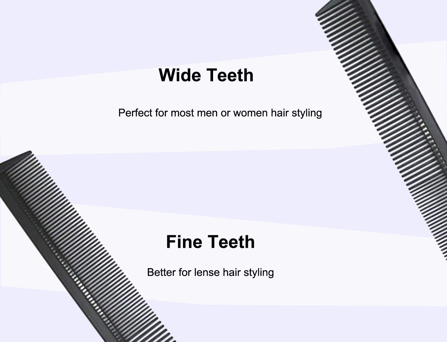 AFT90 carbon fiber cutting comb is lightweight and durable for easy use