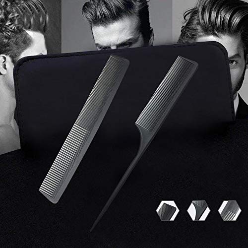 AFT90 Fine-Tooth Comb provides precise parting and gentle detangling.